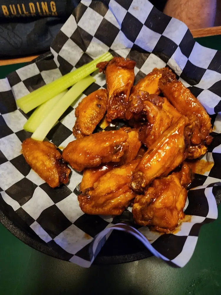 Bone in Wings with Buffalo Ranch Sauce